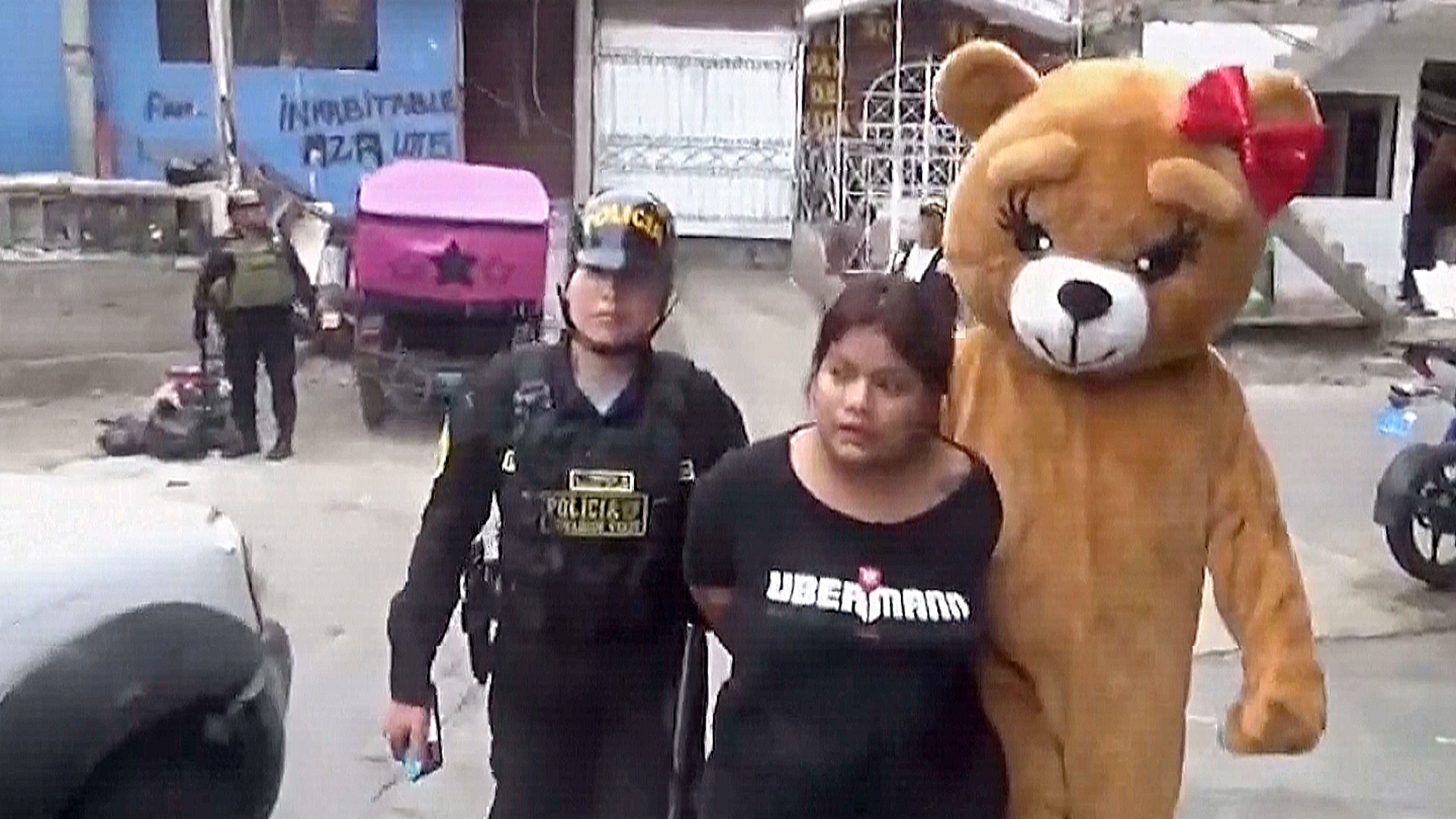 Арест на 14 февраля: как медведь-полицейский выманивал наркоторговку