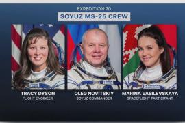 На МКС прибыл экипаж с первой женщиной-космонавтом из Беларуси