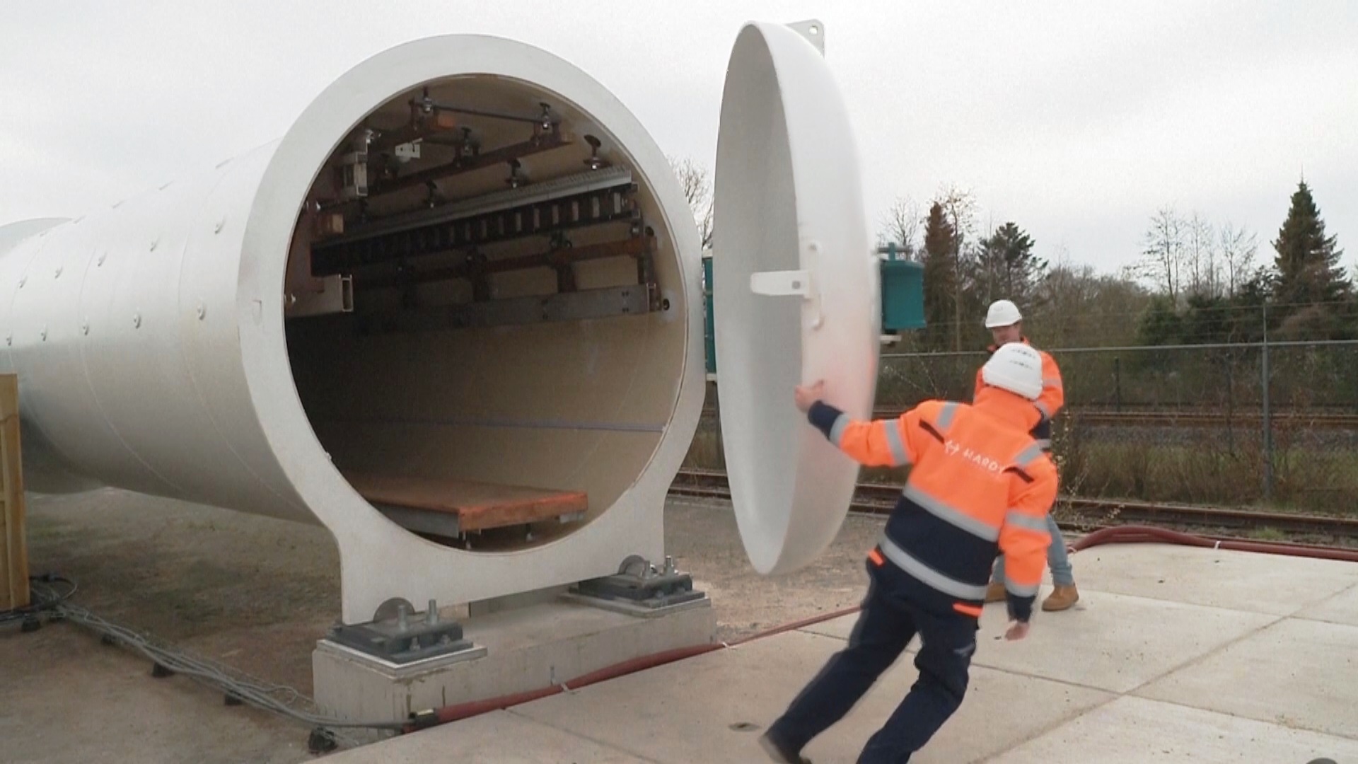 В Нидерландах открылся испытательный центр Hyperloop
