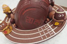 Яйца-спортсмены: шоколадные творения в Париже к Пасхе