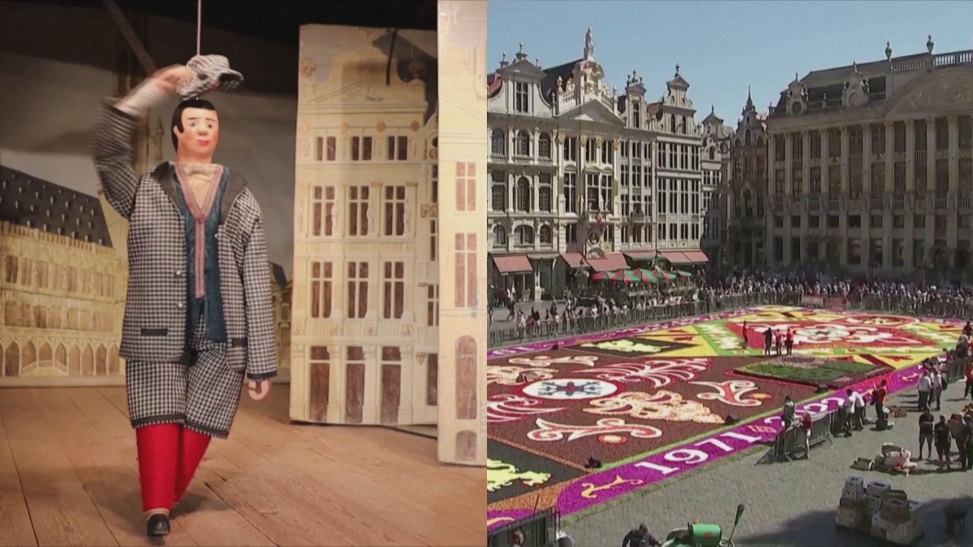 Театр марионеток и гигантский цветочный ковёр Брюсселя могут добавить в список ЮНЕСКО