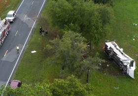 Автобус с сельхозрабочими попал в ДТП во Флориде: 8 погибших