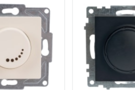 Диммер 220в  и навесной электрощит из металла от компнаии «Все инструменты»