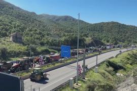 Фермеры заблокировали дороги на границе Испании и Франции в преддверии выборов в ЕС
