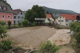 Наводнения в Австрии помешали выборам в Европарламент