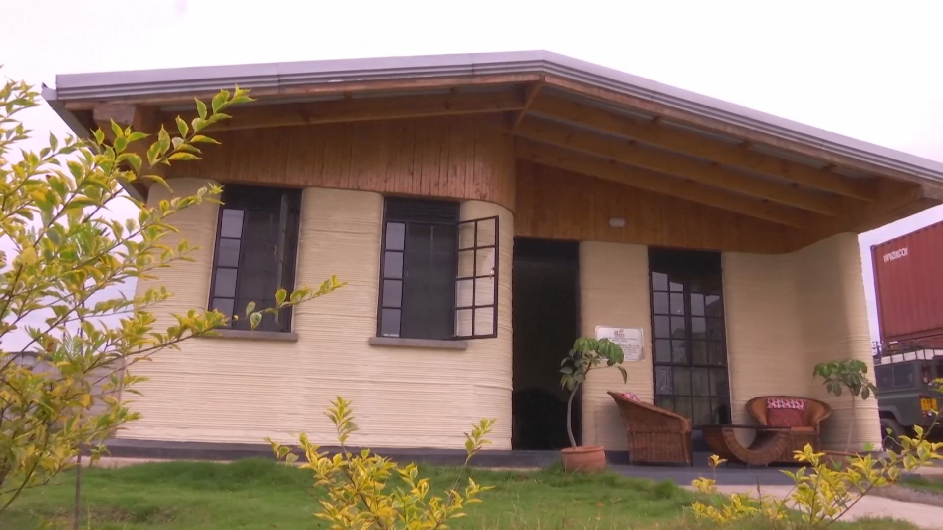 3D-печатные дома помогают справиться с жилищным кризисом в Кении