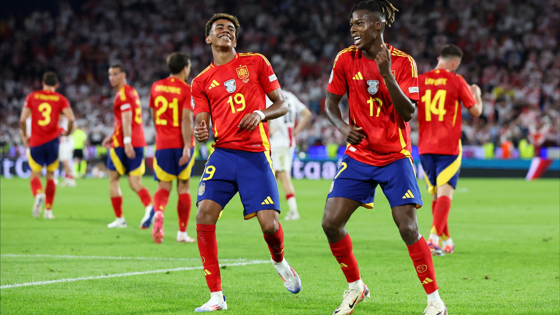 Испания обыграла Грузию со счётом 4:1 и вышла в четвертьфинал