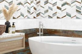 Как выбрать керамическую плитку для ванной в скандинавском стиле?