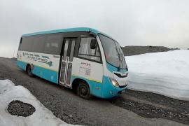 В Антарктике впервые запустят движение электробусов