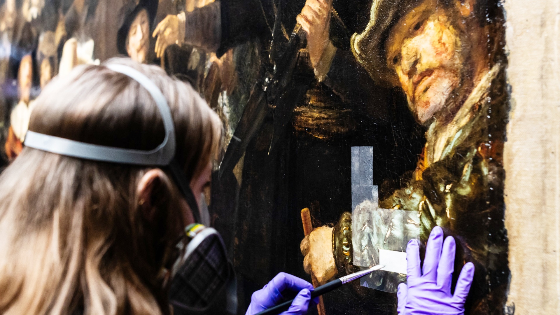 Масштабная реставрация «Ночного дозора» Рембрандта началась в Амстердаме Масштабная реставрация «Ночного дозора» Рембрандта началась в Амстердаме