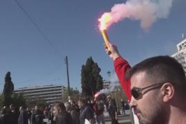 Всеобщая забастовка на сутки парализовала Грецию