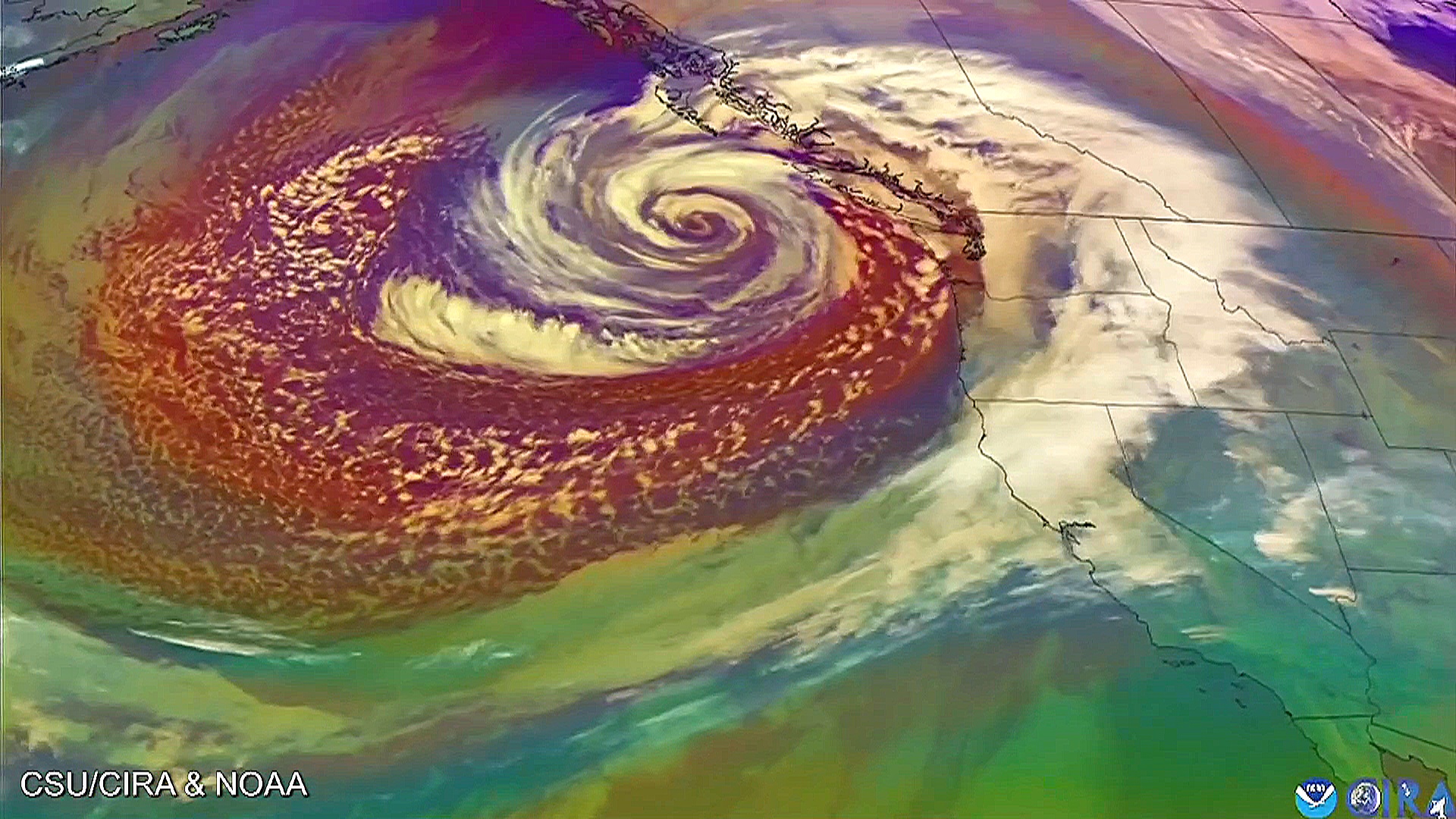 «Бомбовый циклон» обрушился на северо-запад США, оставив без света 600 000 домохозяйств «Бомбовый циклон» обрушился на северо-запад США, оставив без света 600 000 домохозяйств