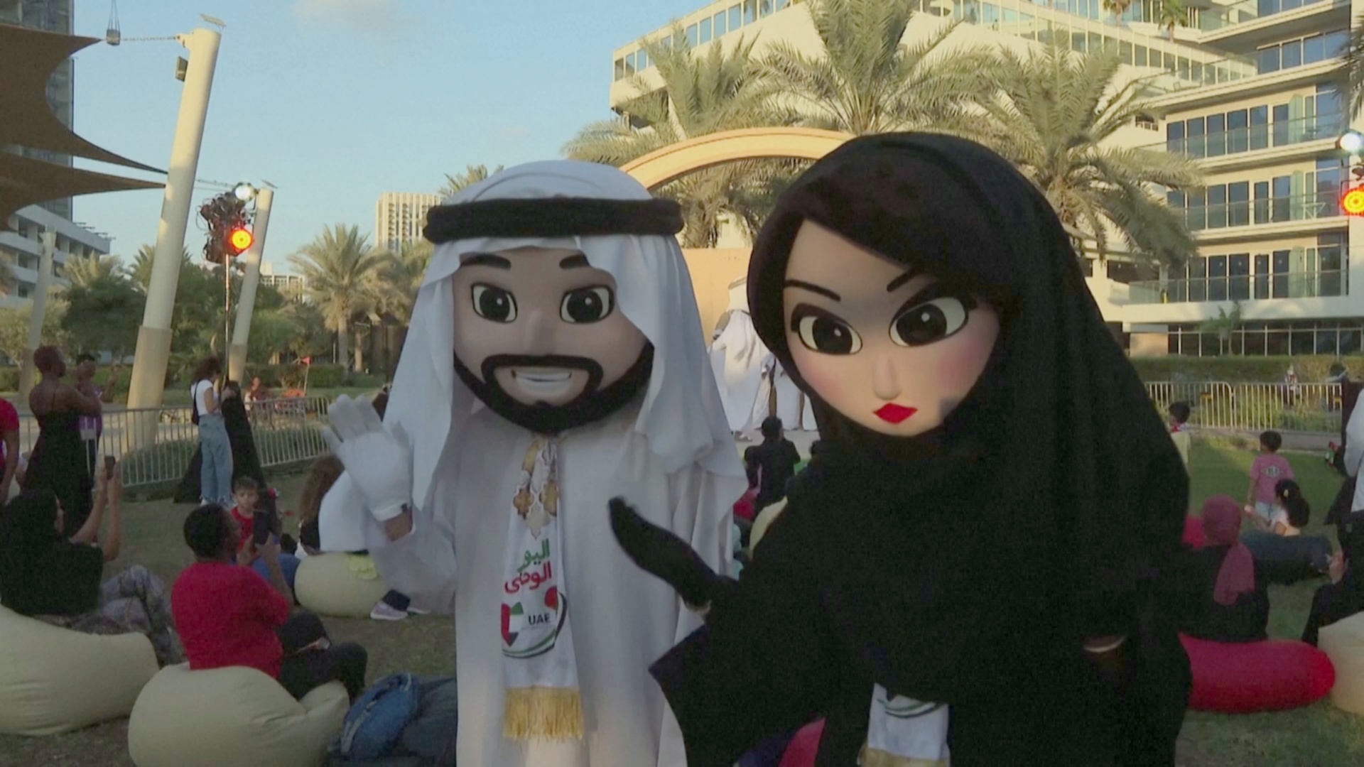 Как в Дубае праздновали Национальный день ОАЭ