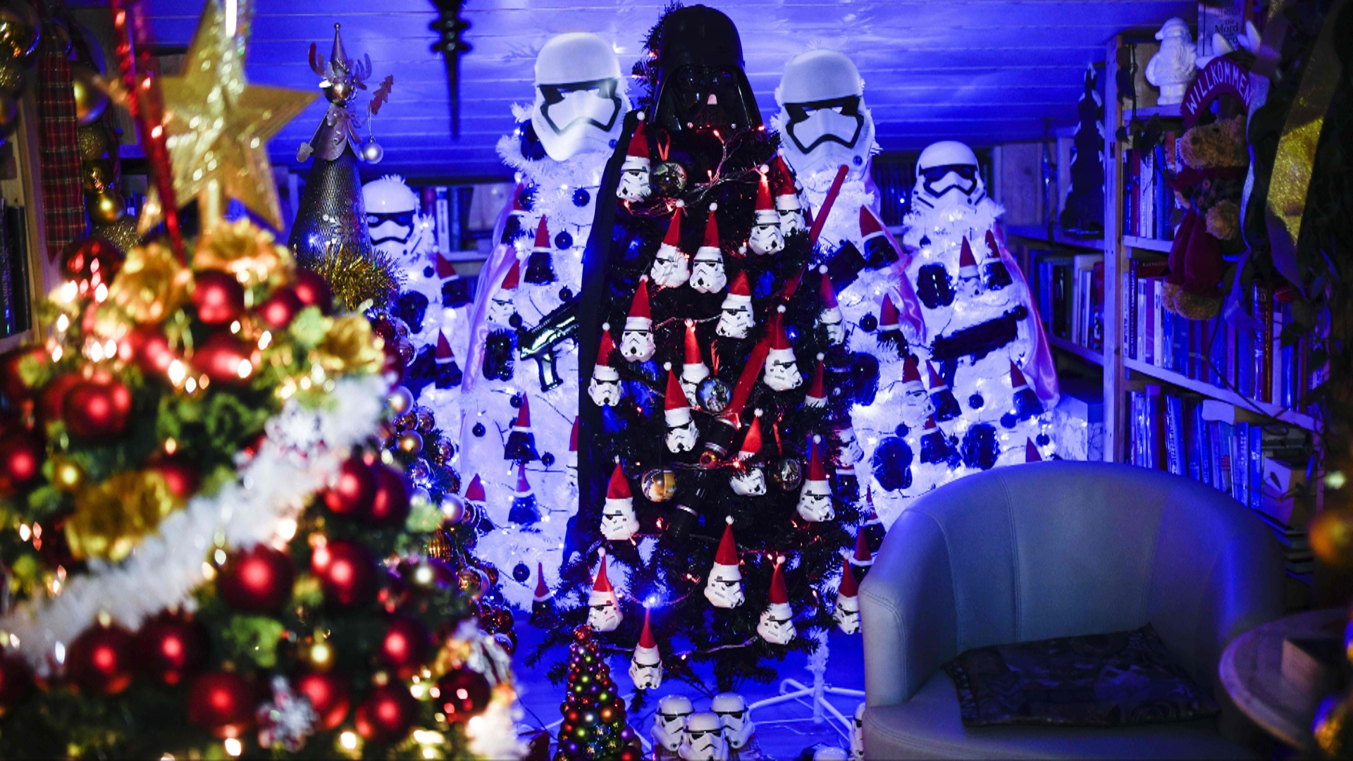 605 ёлок в доме: немецкая семья снова побила рекорд