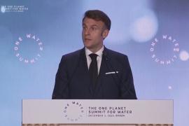 Макрон призывает к созданию глобальной «водной коалиции»