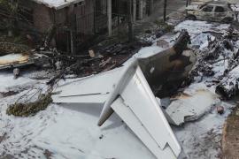 Частный самолёт врезался в жилые дома в Аргентине: есть жертвы