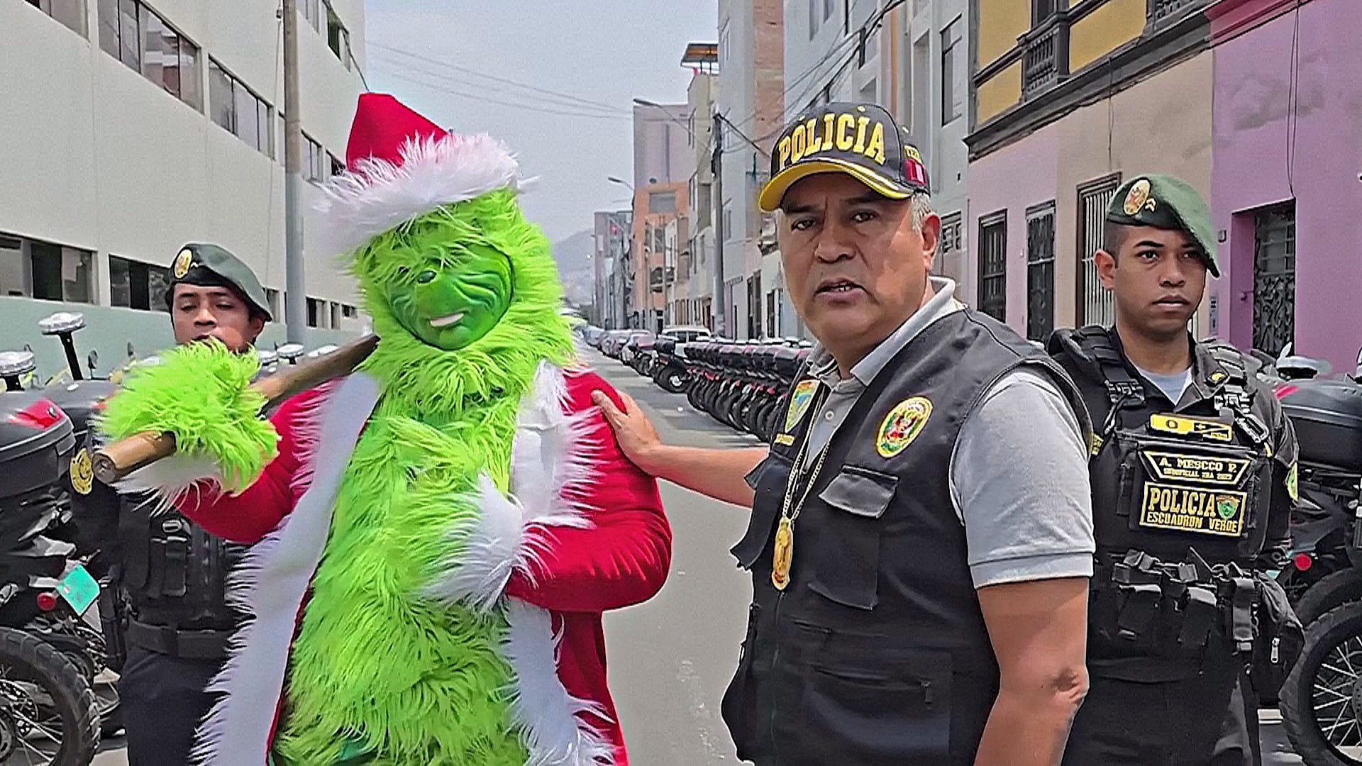 «Гринч» под прикрытием захватил банду наркоторговцев в Перу «Гринч» под прикрытием захватил банду наркоторговцев в Перу