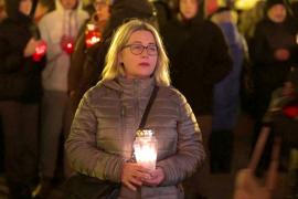 После нападения в школе в Загребе провели марш за безопасность