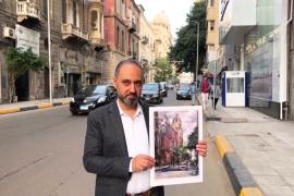 Египтянин сохраняет в картинах память о лучших местах Александрии