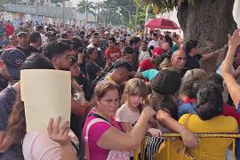 Очереди из мигрантов выстроились в Мексике в преддверии инаугурации Трампа