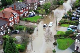 Наводнение в первый день нового года обрушилось на Манчестер