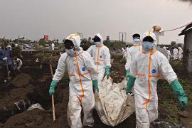 Морги в Гоме переполнены после интенсивных боёв