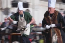 «Блинный забег» устроили лондонцы в Жирный вторник