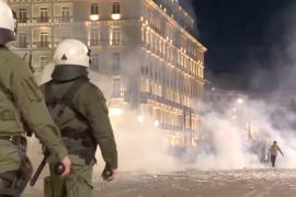 В Афинах протест из-за ж/д-катастрофы закончился стычками с полицией