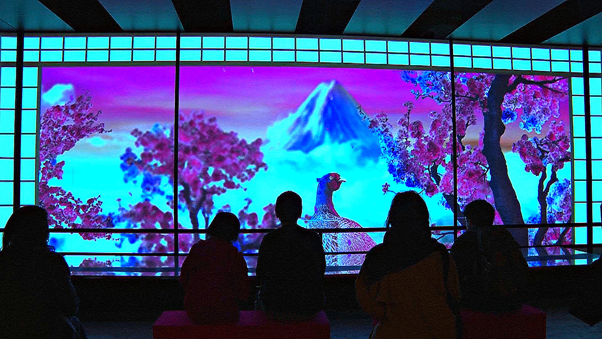 Древние гравюры оживают на цифровой выставке в Токио