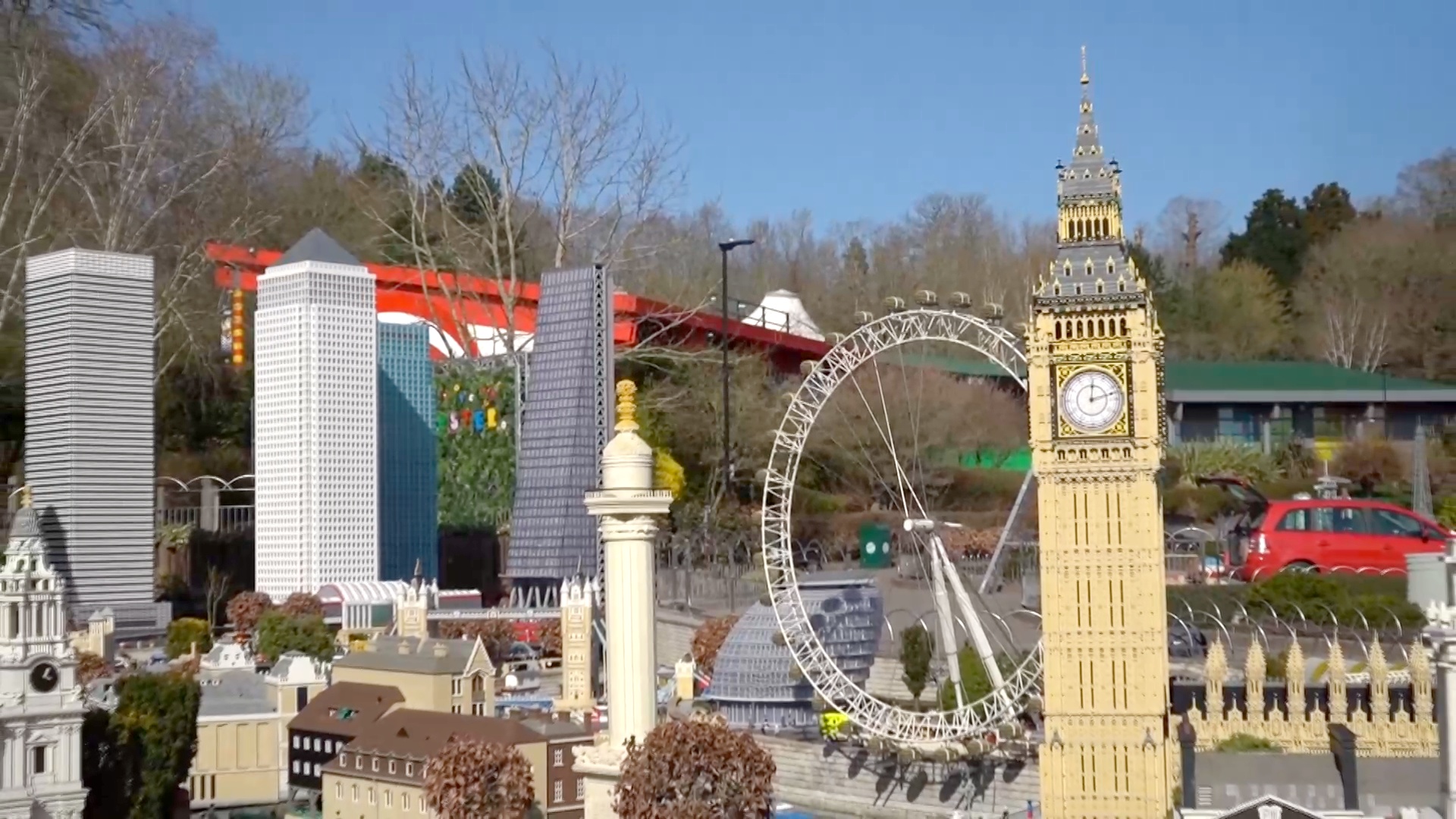 В Леголенде в Виндзоре частично обновили мини-Лондон