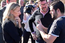 Вице-премьер Испании посетила место смертоносного взрыва на шахте