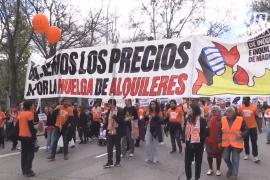 Протесты против высокой арендной платы за жильё прокатились по всей Испании