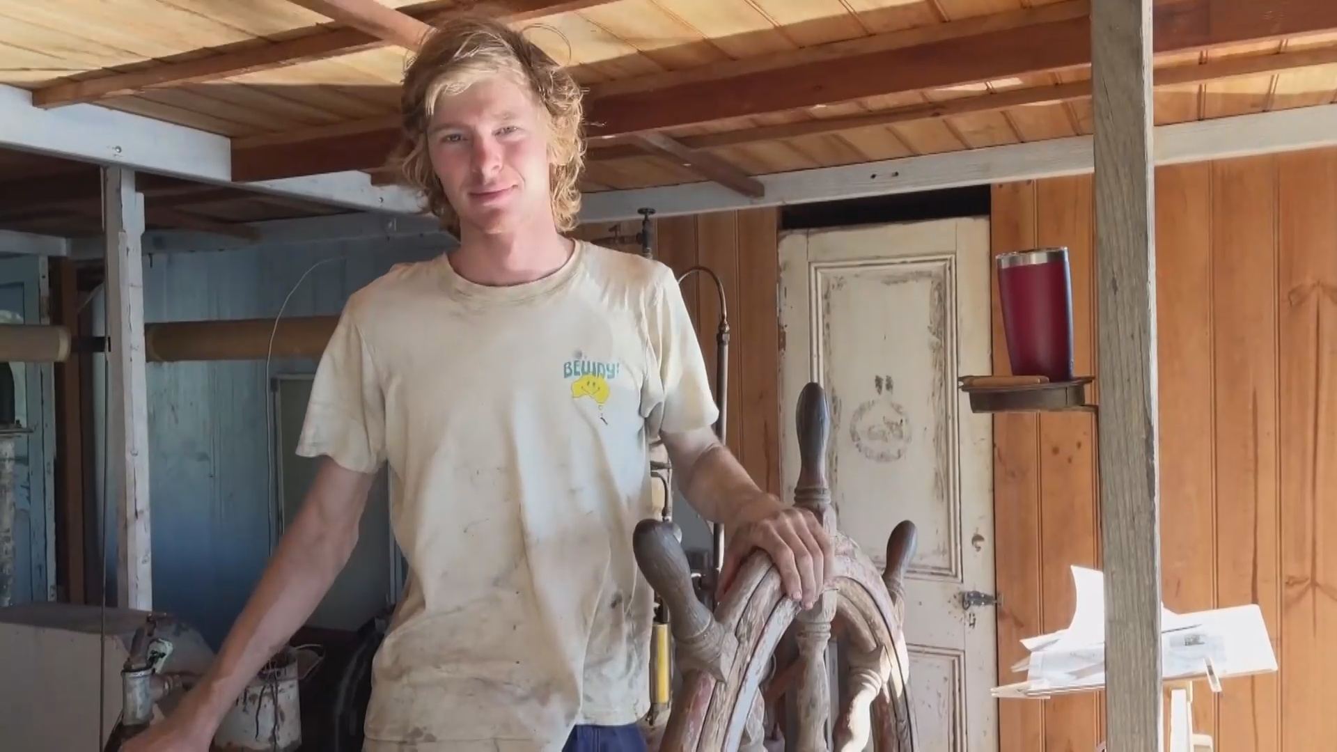 Австралиец решил жить на 129-летнем колёсном пароходе Австралиец решил жить на 129-летнем колёсном пароходе