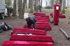 Российские волонтёры ищут и хоронят останки солдат, павших во Вторую мировую