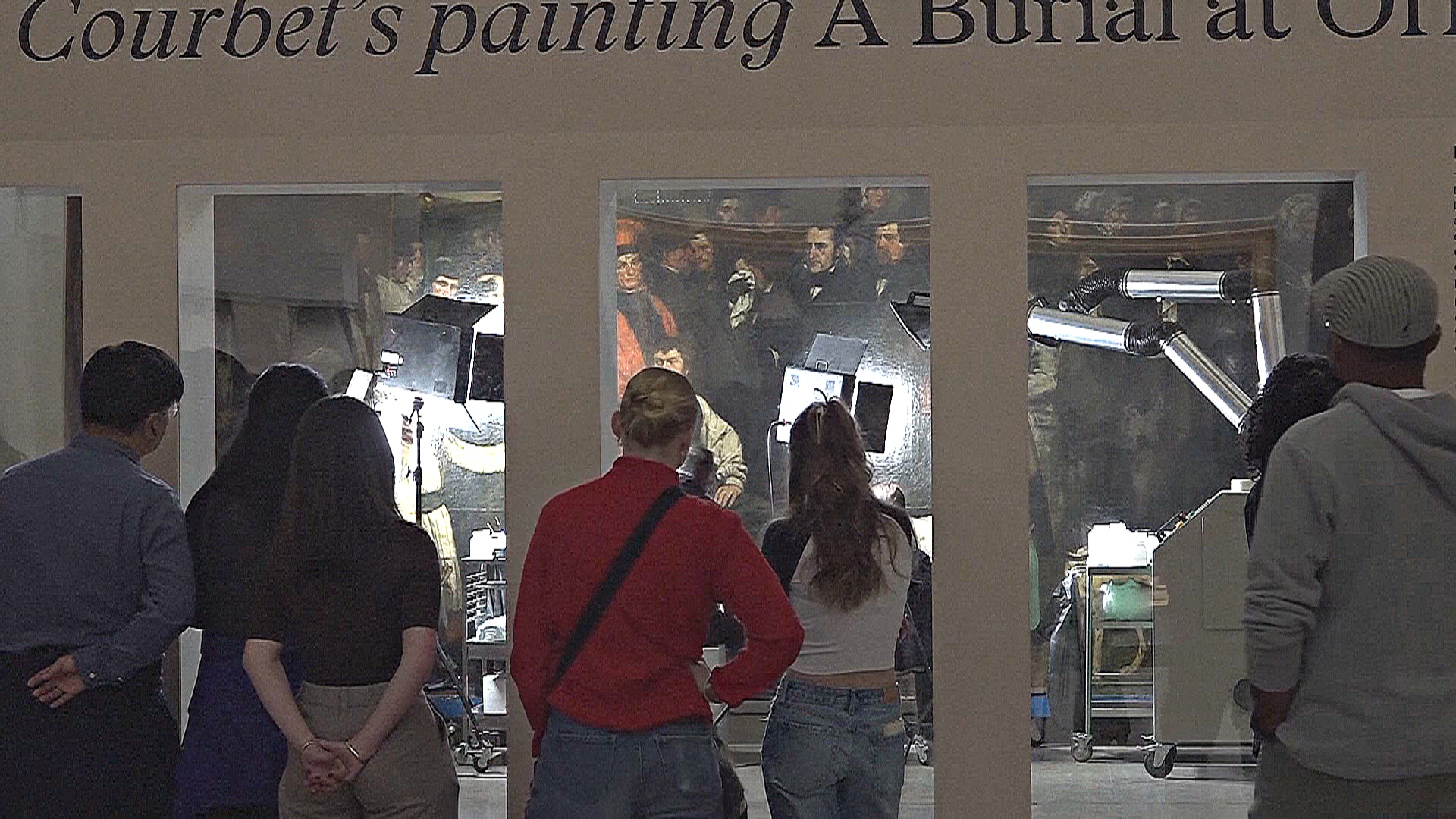 Понаблюдать за реставрацией картины в реальном времени предлагают в парижском музее Орсе