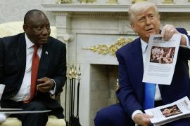 Трамп показал президенту ЮАР видео предполагаемого геноцида в отношении белых