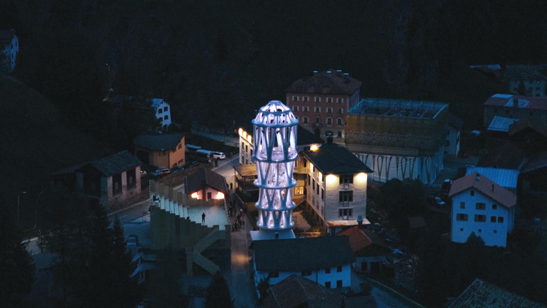 В Швейцарии представили ​​самую высокую в мире башню, напечатанную на 3D-принтере