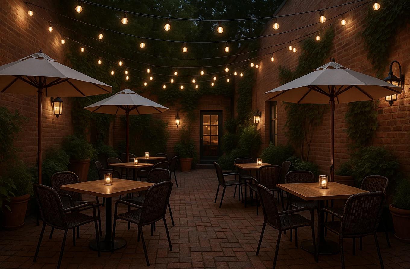 Летний сезон: как украсить уличную террасу