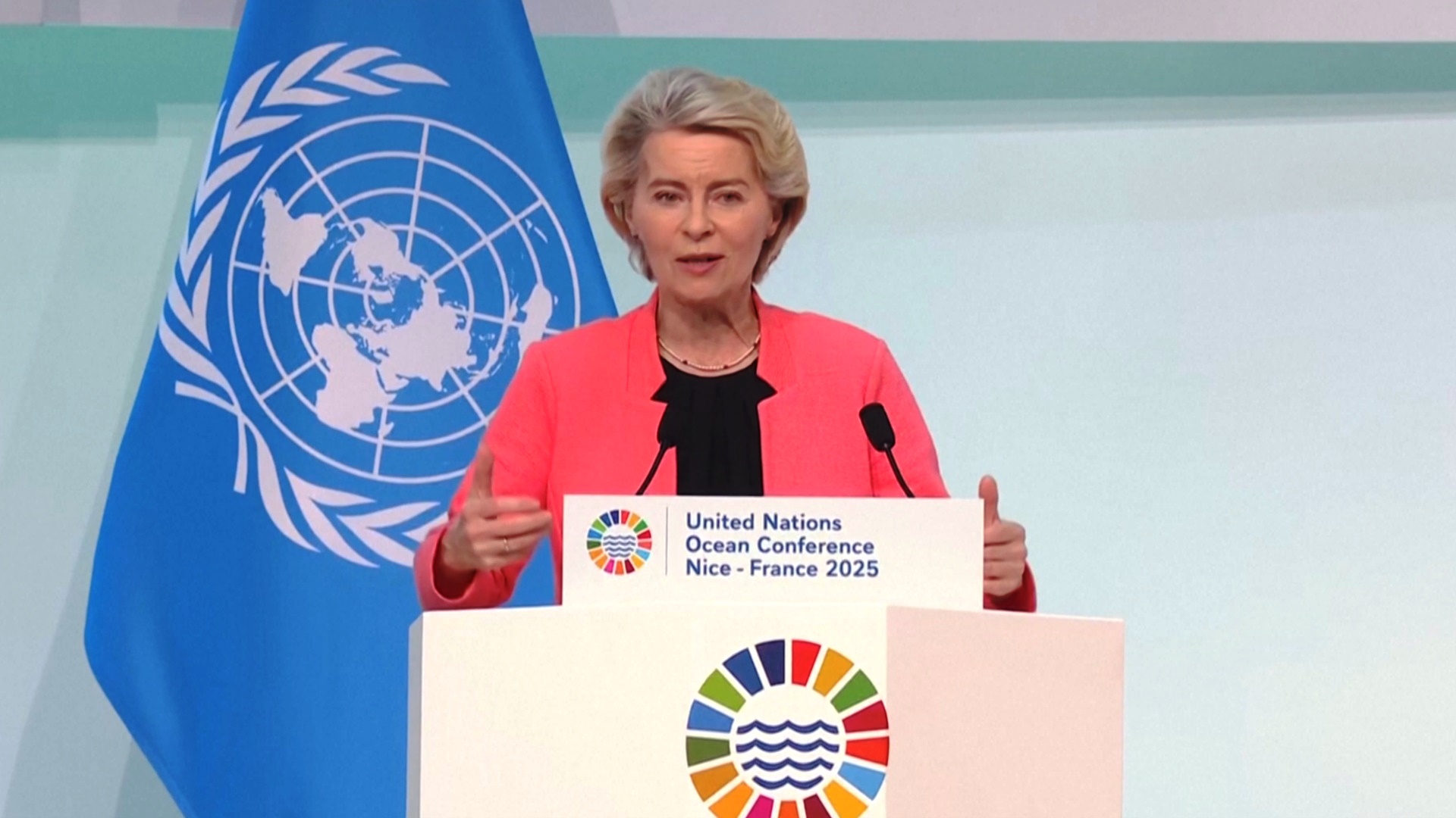 Урсула Фон дер Ляйен представила пакт ЕС об океанах