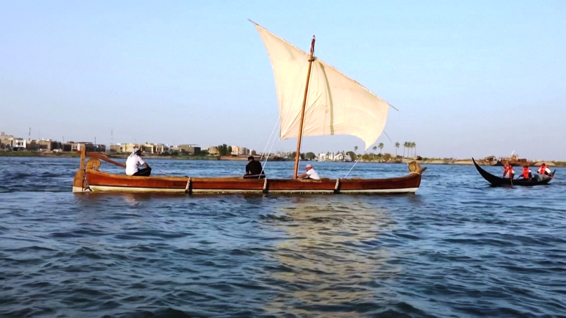В Ираке возрождают строительство древних месопотамских лодок В Ираке возрождают строительство древних месопотамских лодок