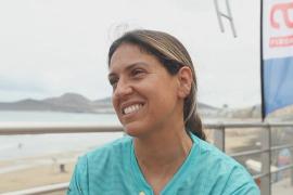 Испанка без ноги стала сёрфером и выступает на соревнованиях