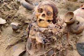 1000-летнюю мумию случайно нашли рабочие в Перу