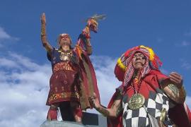 Праздник инков «Инти Райми» воссоздали в старинной цитадели в Перу