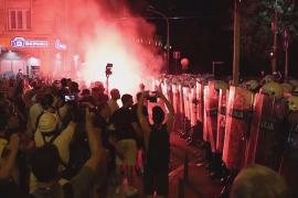 Тысячи сербов перекрыли улицы в Белграде после ареста протестующих