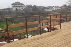 Террасная и фасадная доска из массива: применение