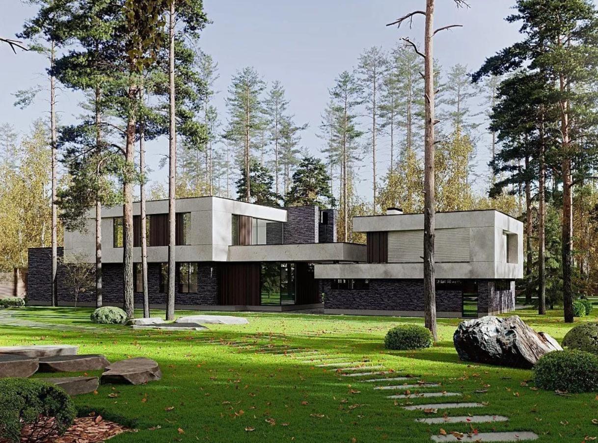 Дома в стиле хай-тек: триумф технологий и геометрии