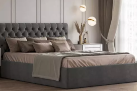 Кровать с мягким изголовьем ‒ залог комфорта и индивидуальности