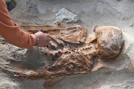 14 скелетов возрастом 3000 лет раскопали в Перу