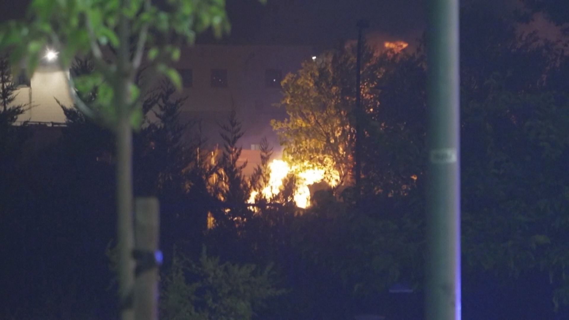 Лесной пожар под Мадридом: эвакуируют жителей и туристов Лесной пожар под Мадридом: эвакуируют жителей и туристов