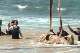 Древние артефакты поднимают со дна моря у берегов Александрии